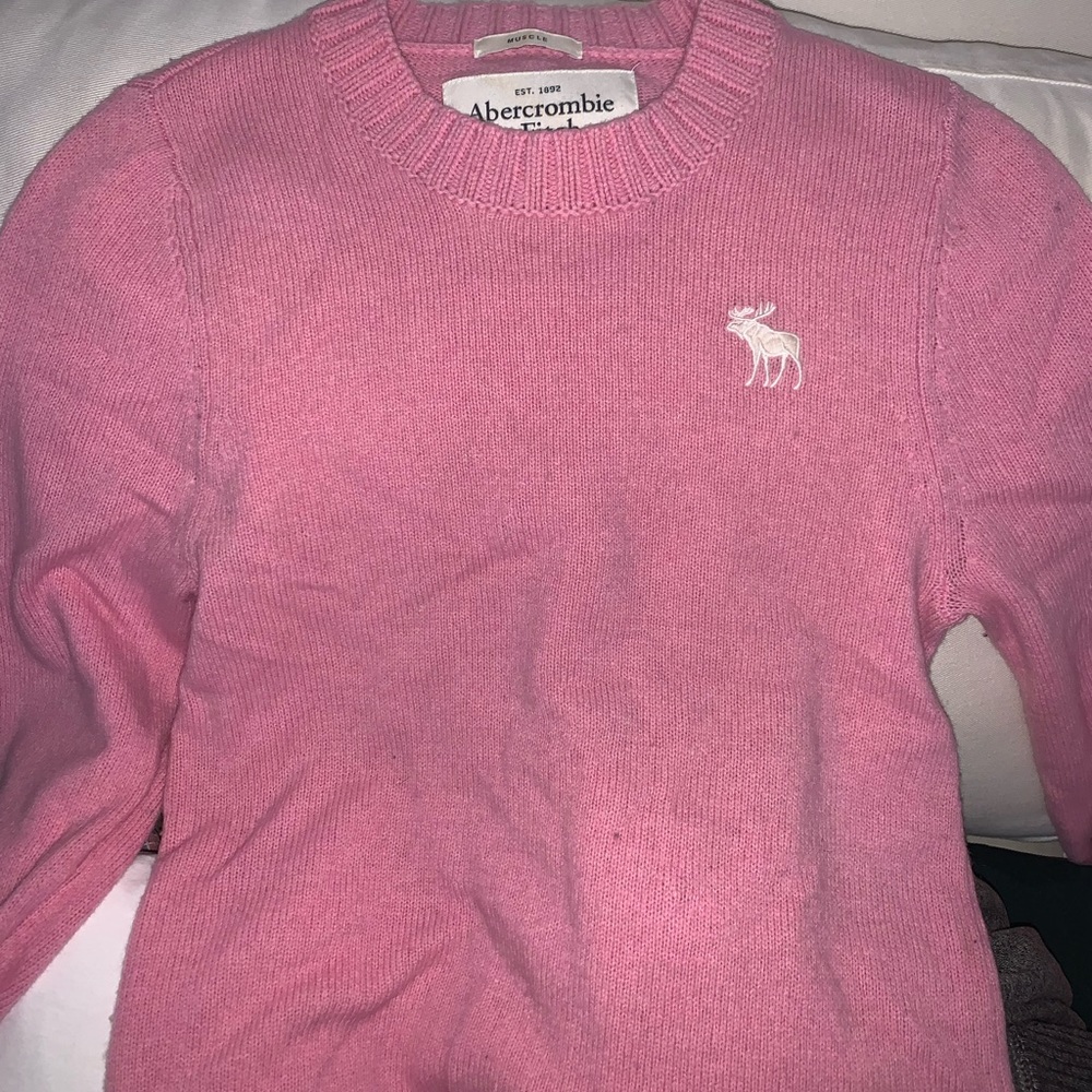 Pink sweater